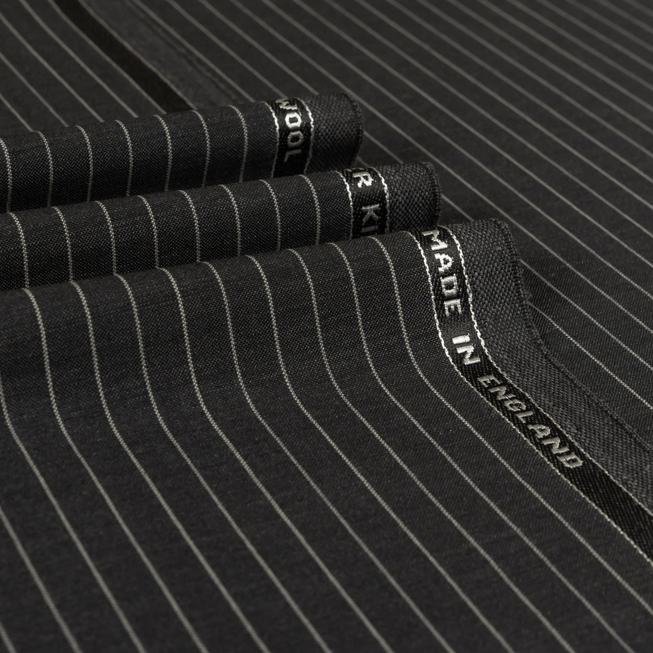 British Mohair - Stripe Summer Kid Mohair Super 120's Wool