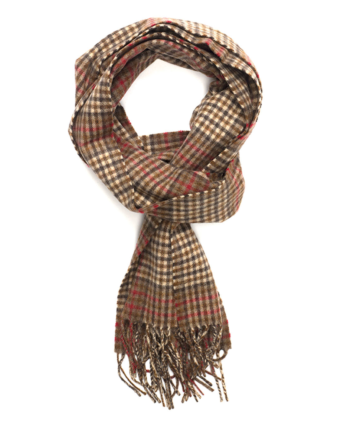 Escorial Plaid Brushed Scarf