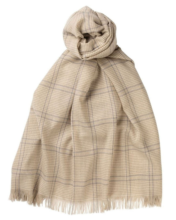 Escorial Glen Check Stole