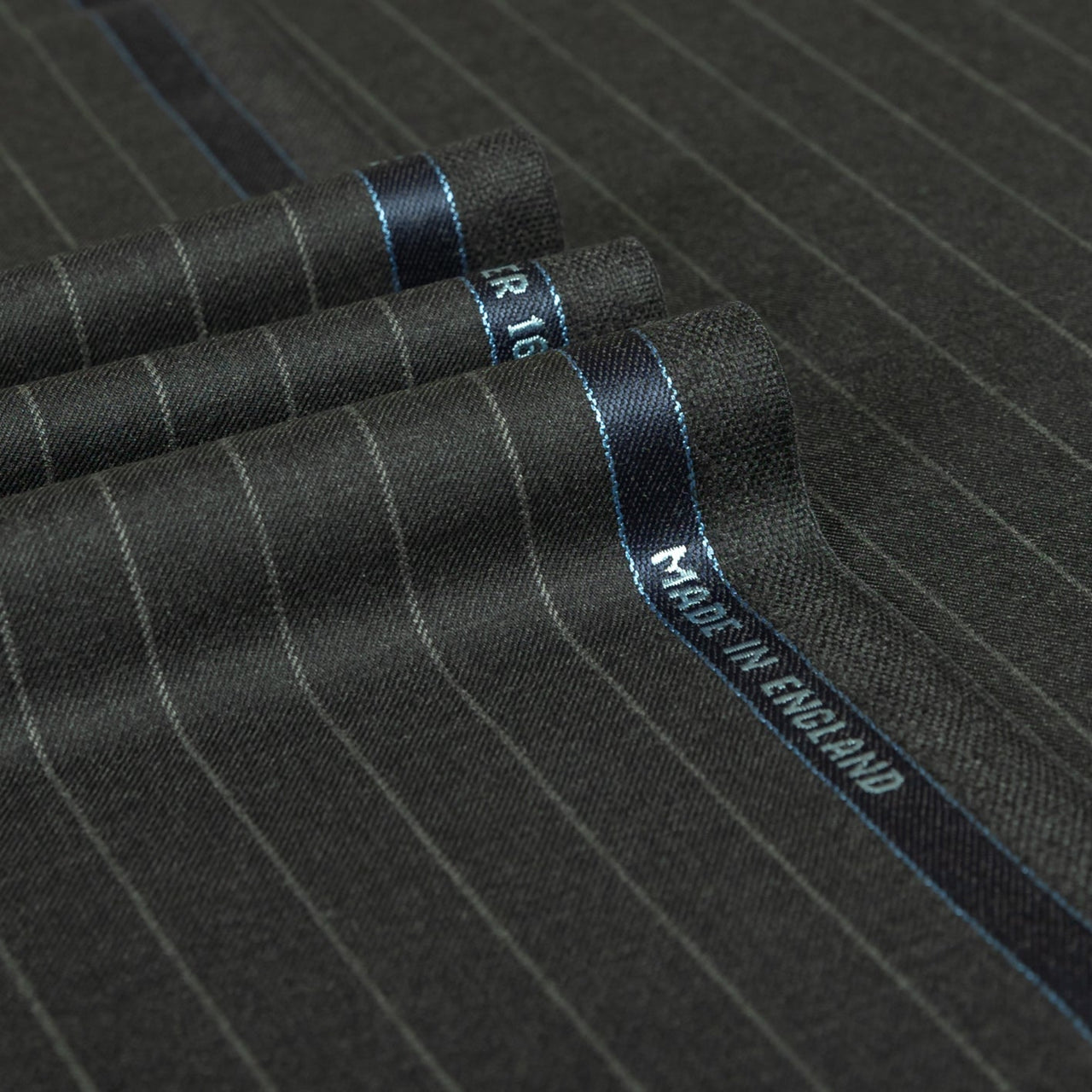 Chalk Stripe Super 160's Wool