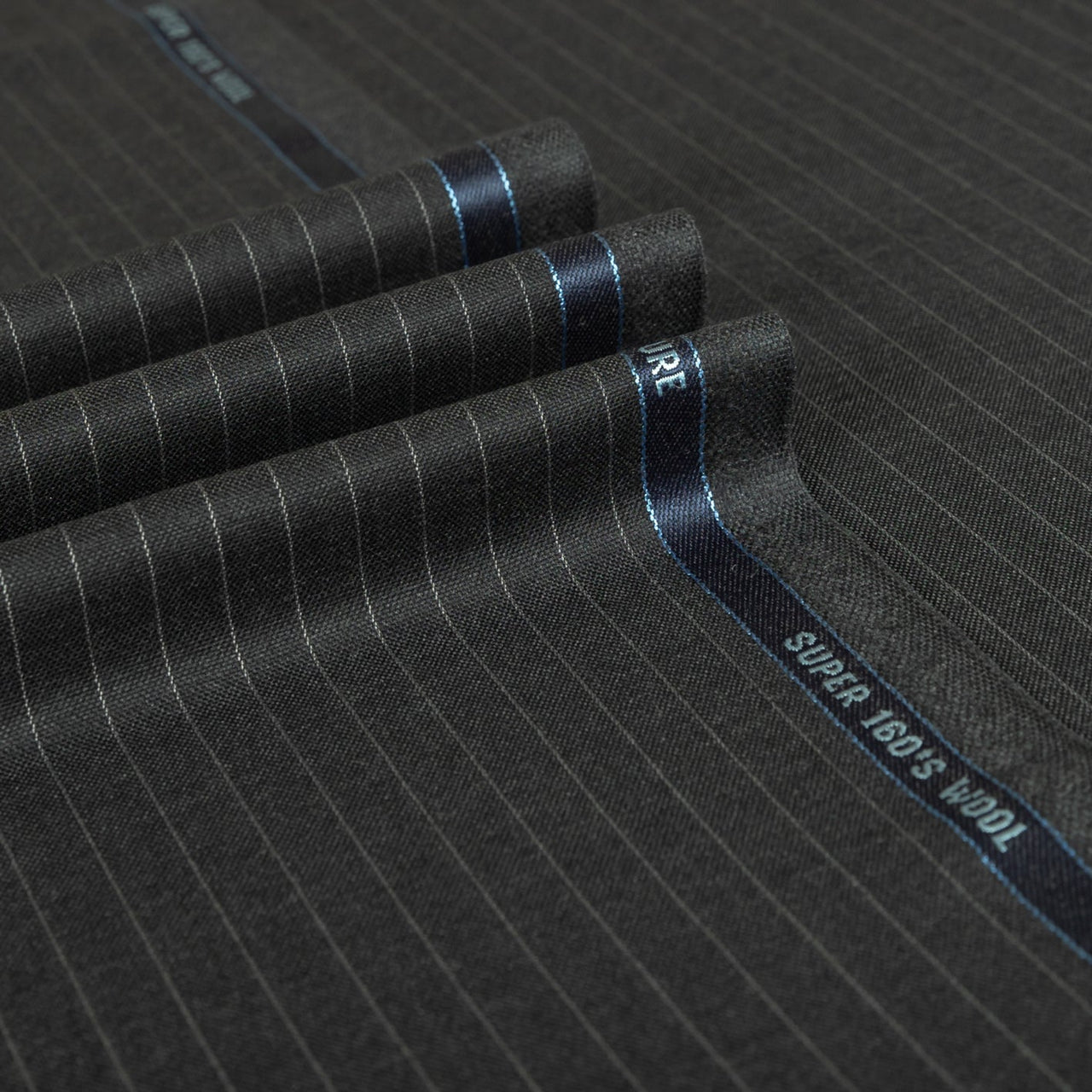 Pin Stripe Super 160's Wool