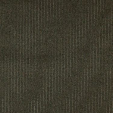 Oxbridge Flannel - Narrow Chalk Stripe Super 120's Wool Flannel