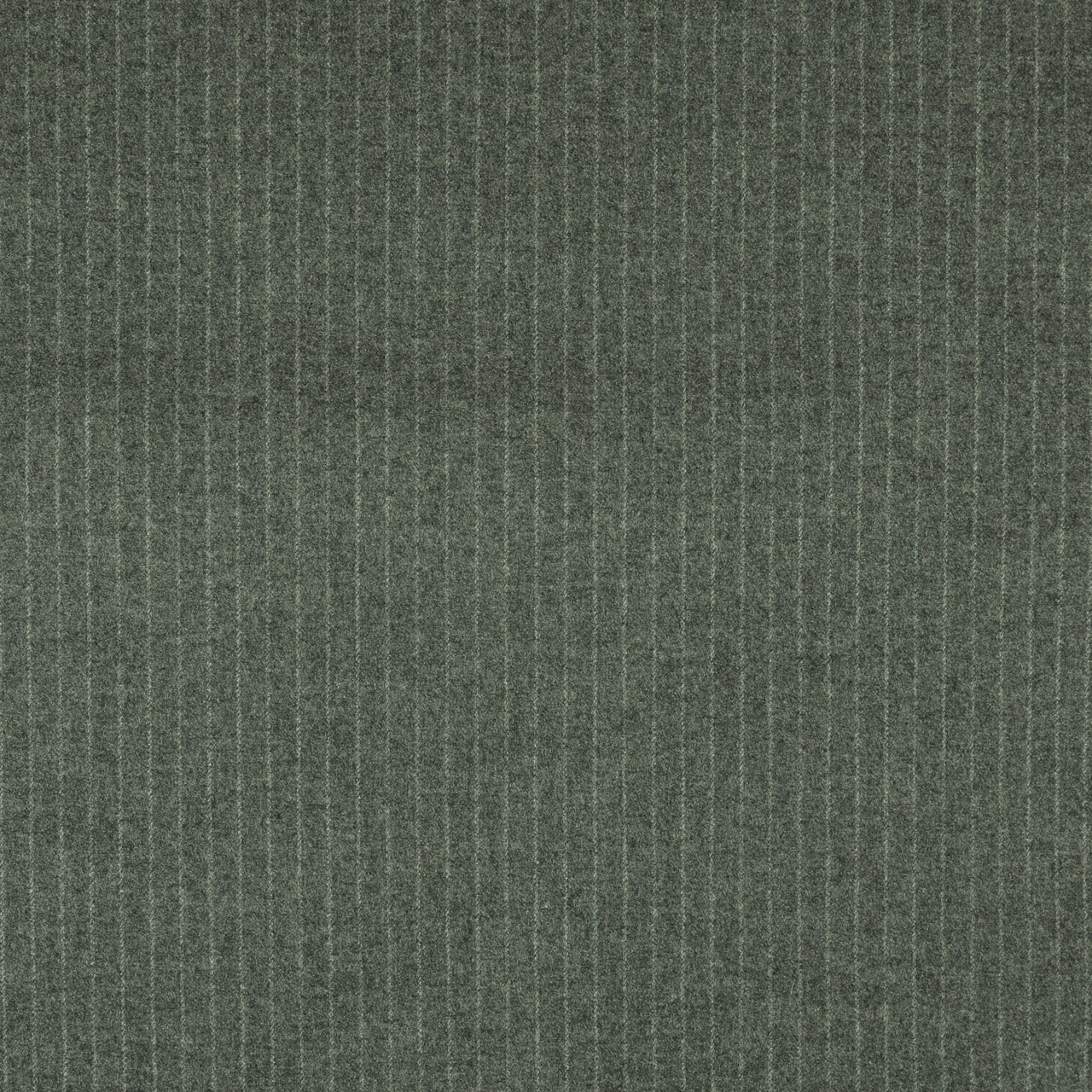 Oxbridge Flannel - Narrow Chalk Stripe Super 120's Wool Flannel