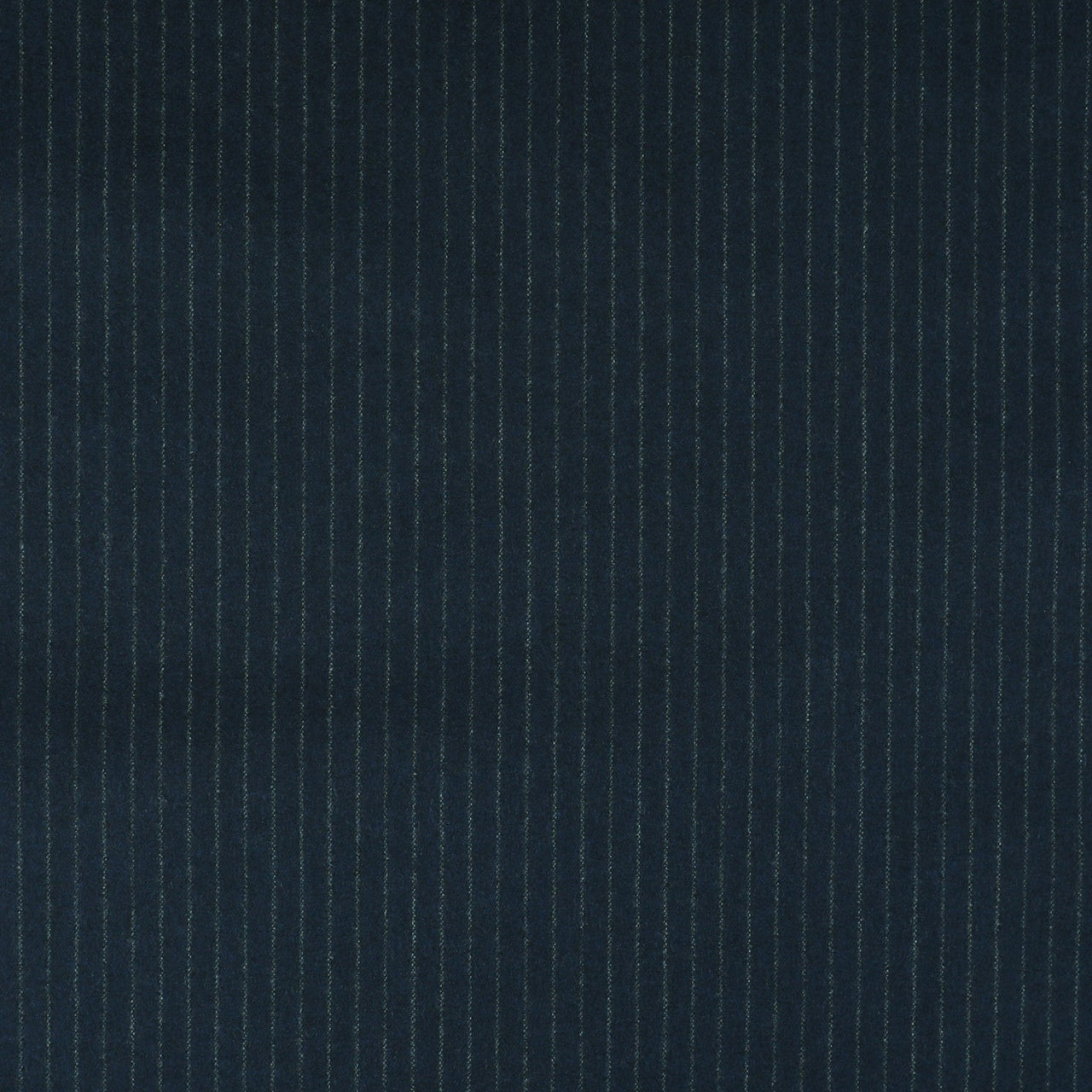 Oxbridge Flannel - Narrow Chalk Stripe Super 120's Wool Flannel