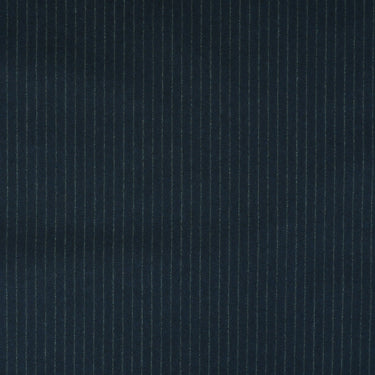 Oxbridge Flannel - Narrow Chalk Stripe Super 120's Wool Flannel