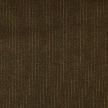 Oxbridge Flannel - Narrow Chalk Stripe Super 120's Wool Flannel