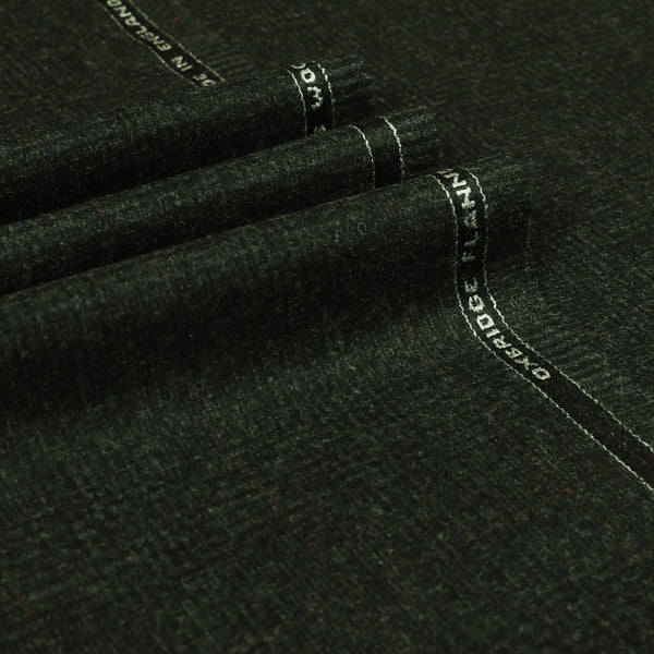 Oxbridge Flannel - Glen Check Super 120's Wool Flannel