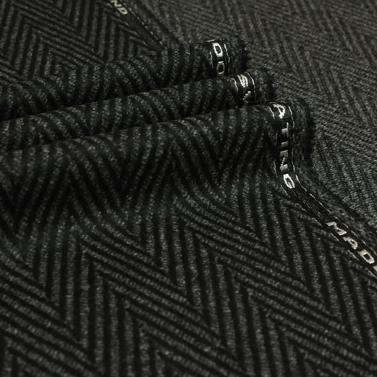 Herringbone Wool Coating