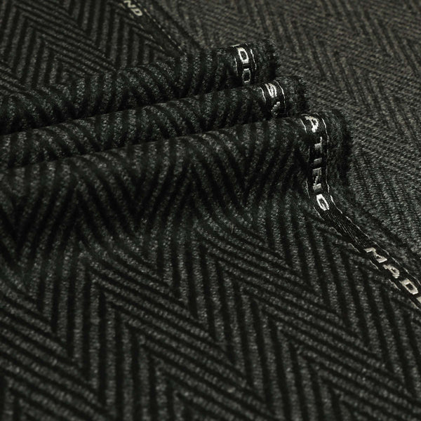 Herringbone Wool Coating