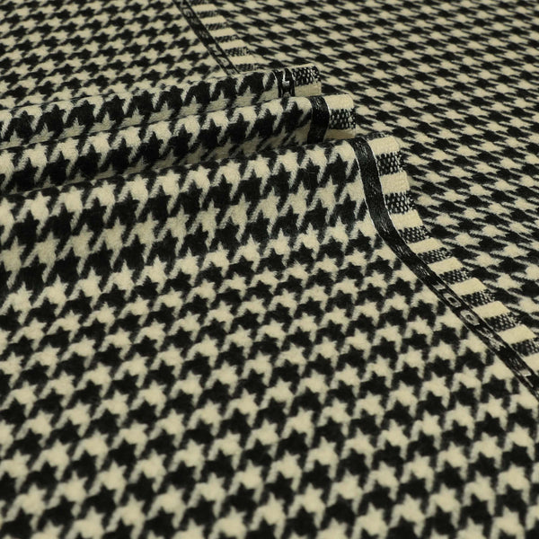 Houndstooth Lambswool Coating