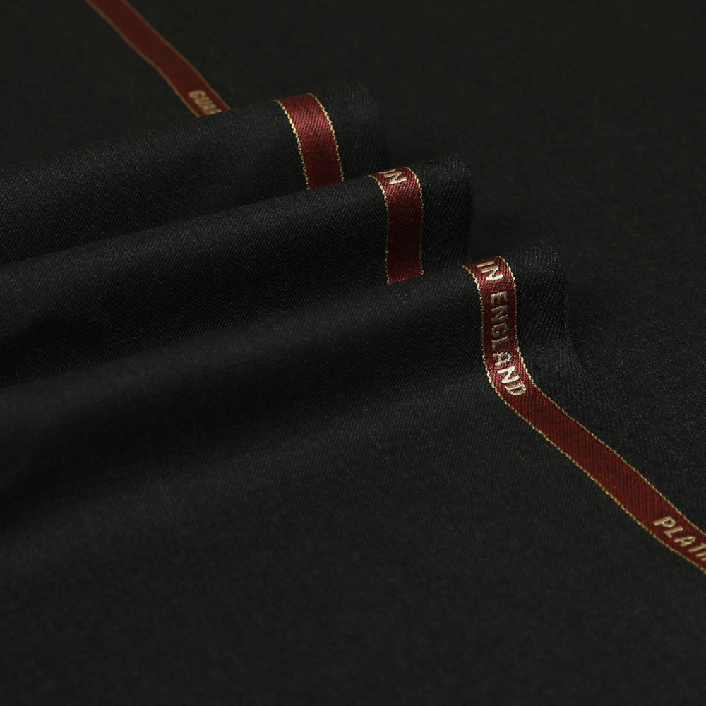 Platinum - Plain Super 200's Wool Suiting Fabric