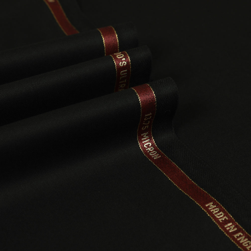 Platinum - Plain Super 200's Wool Suiting Fabric