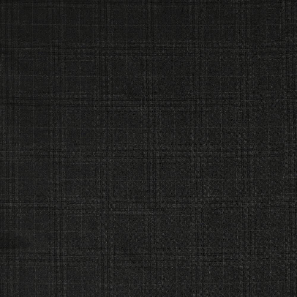 Fancy Check Super 200's Wool Suiting Fabric