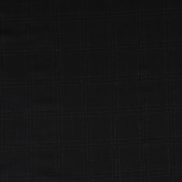 Fancy Check Super 200's Wool Suiting Fabric