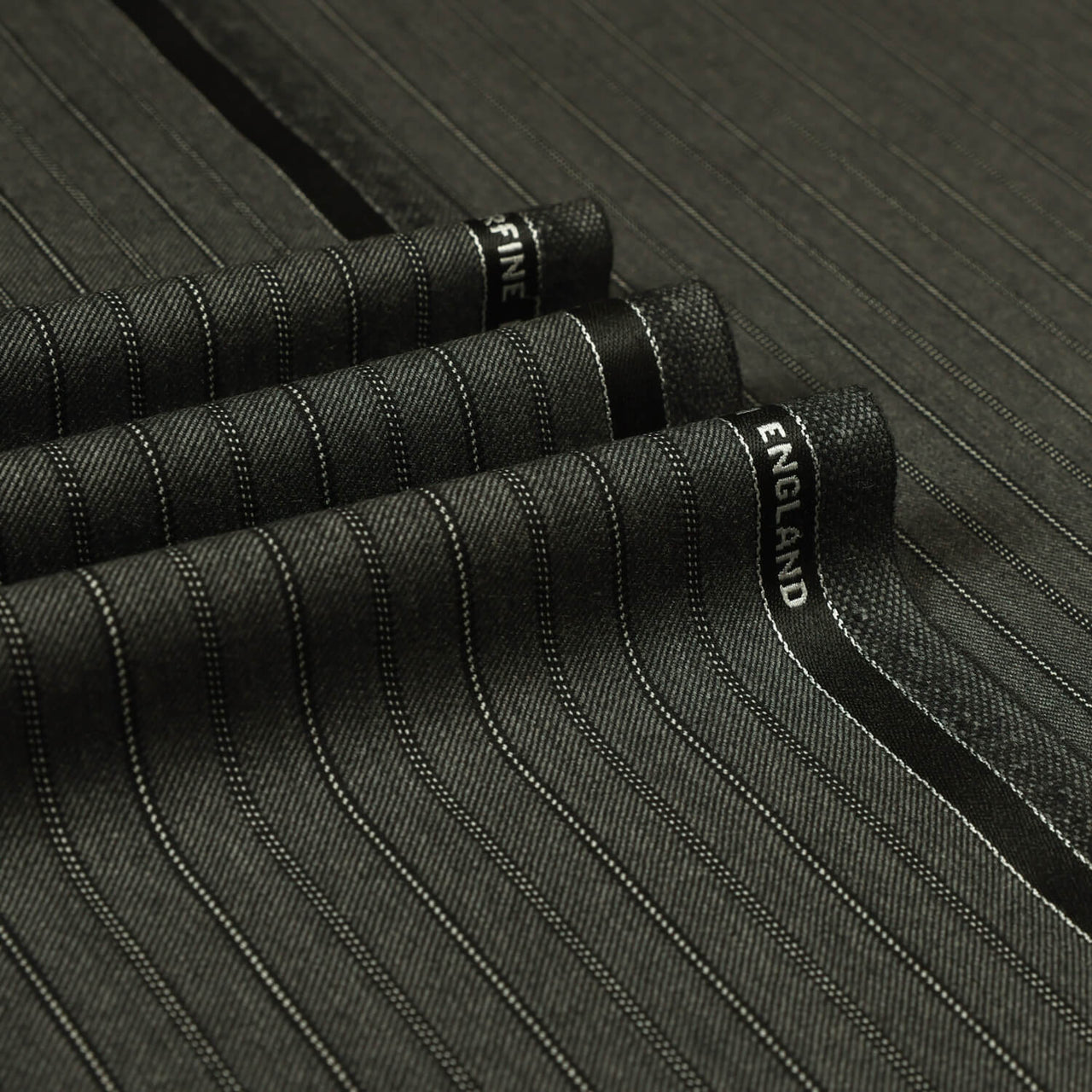 Bold Stripe 100% Wool Suiting Fabric
