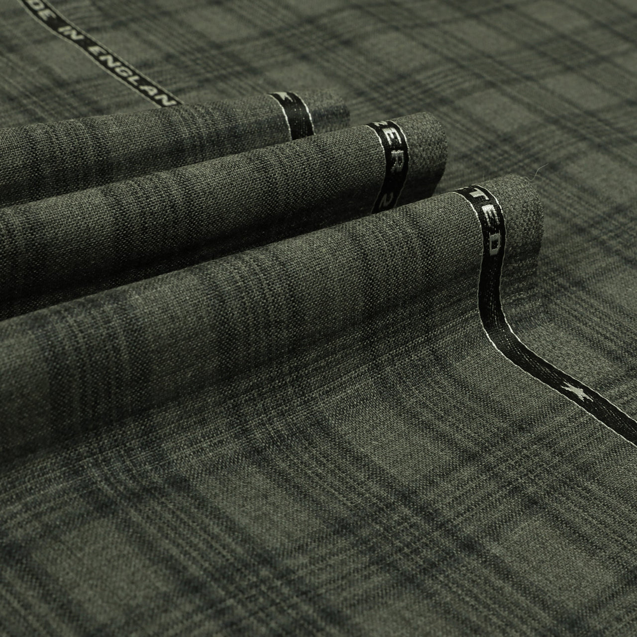 Plaid Check 100% High Twist Wool