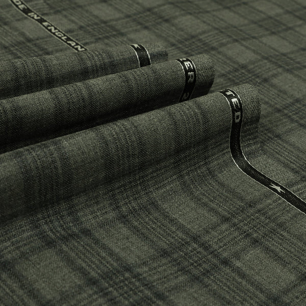 Explorer - Plaid Check 100% High Twist Wool