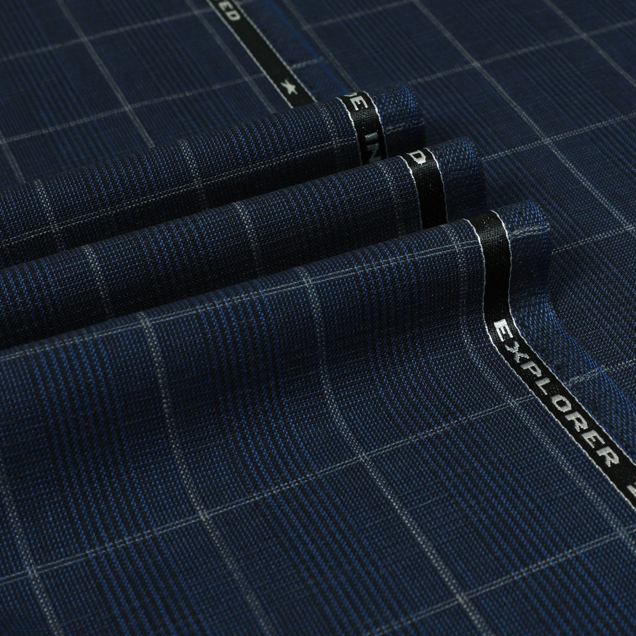 Explorer - Glen Check Windowpane 100% High Twist Wool