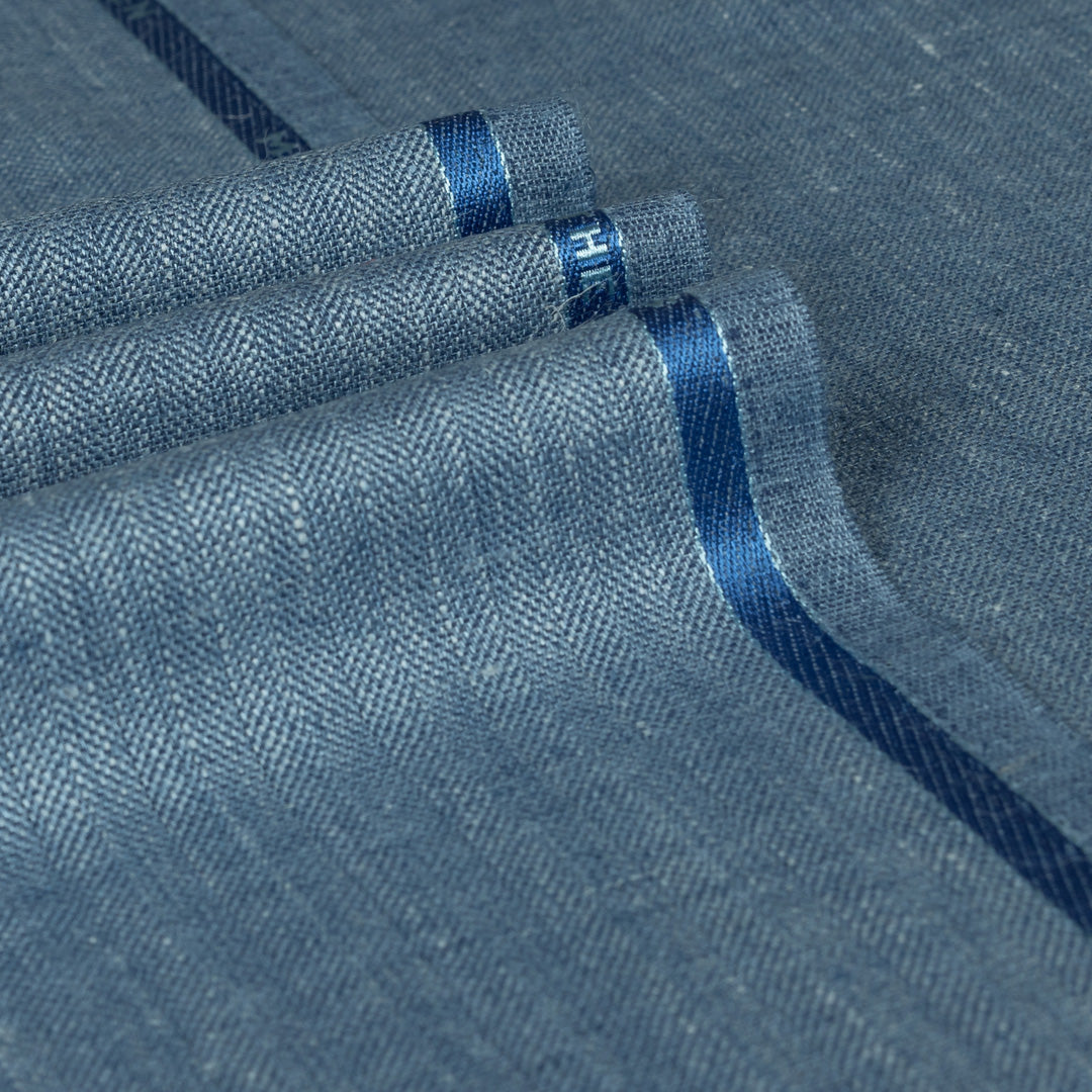 Herringbone Wool Silk Linen Jacketing