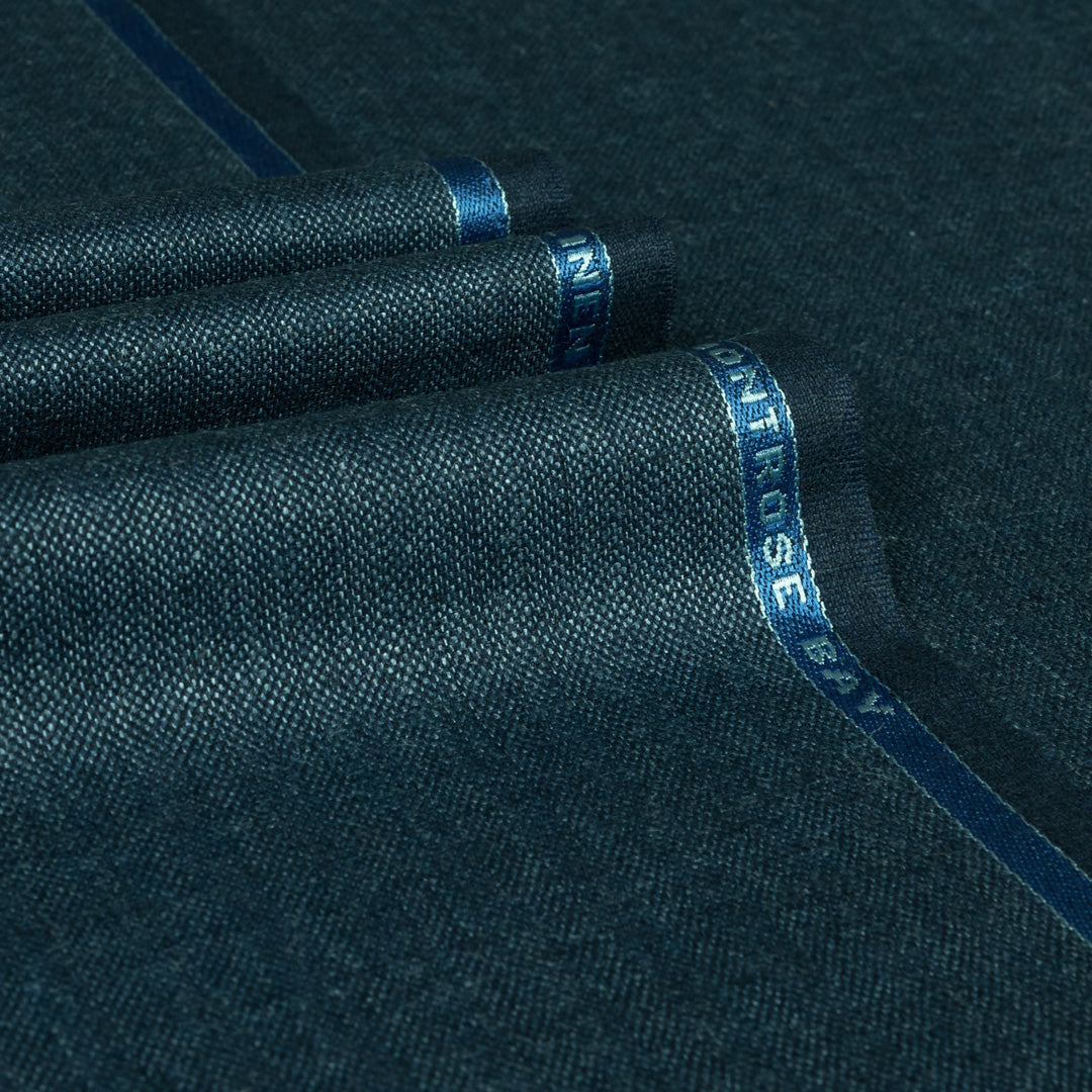 Herringbone Wool Silk Linen Jacketing