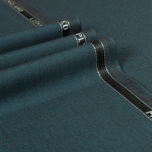 Blue Mohair Suiting Fabric