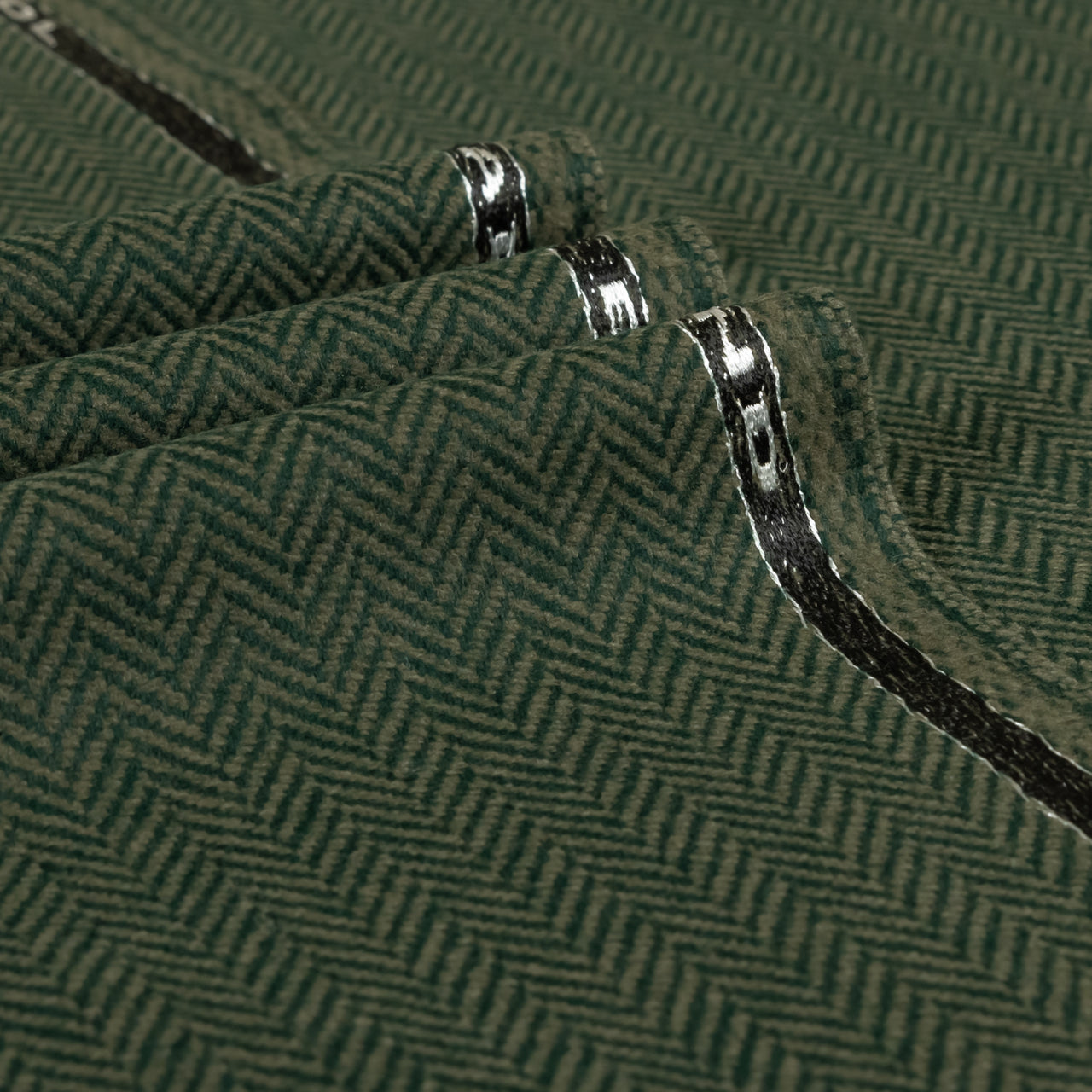 Escudo - 100% Escorial Wool Herringbone Fabric
