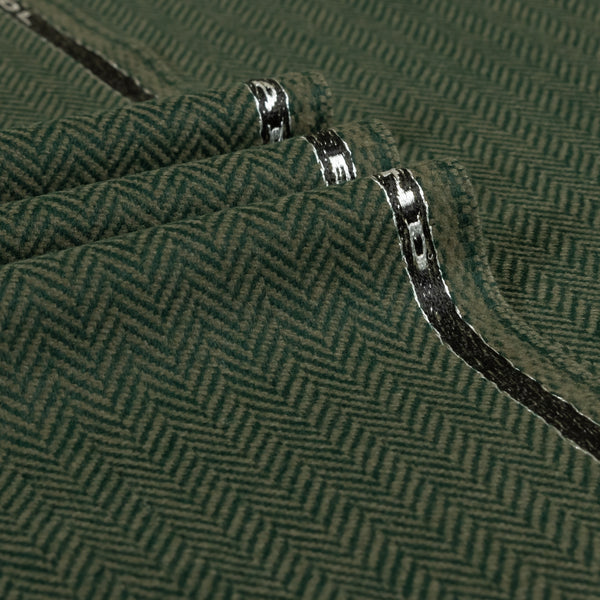 Escudo - 100% Escorial Wool Herringbone Fabric
