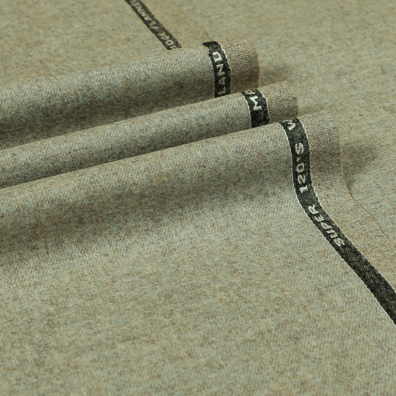 Oxbridge Flannel - Plain Suiting 100% Super 120's Wool