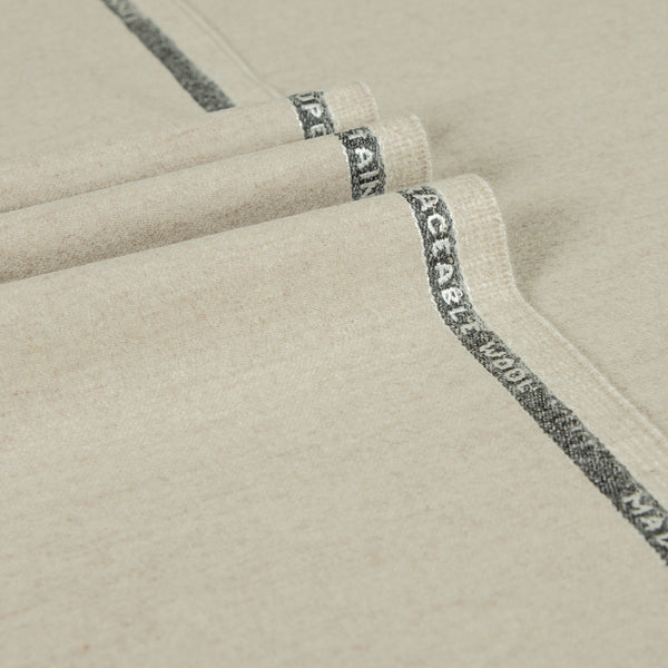Oxbridge Flannel - Plain Suiting 100% Super 120's Wool