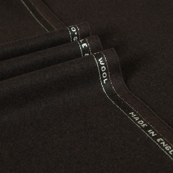 Oxbridge Flannel - Plain Suiting 100% Super 120's Wool