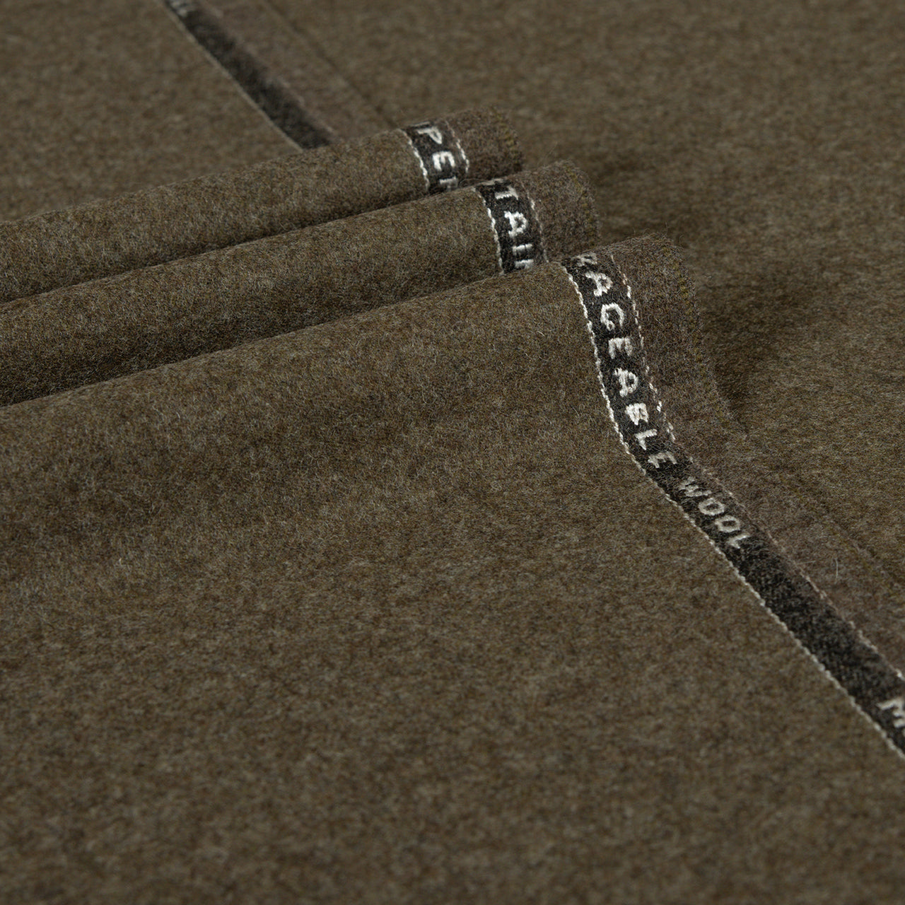 Oxbridge Flannel - Plain Suiting 100% Super 120's Wool
