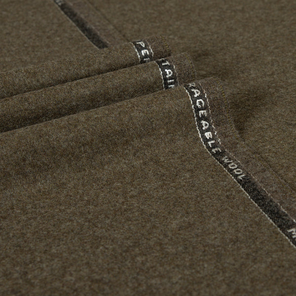 Oxbridge Flannel - Plain Suiting 100% Super 120's Wool