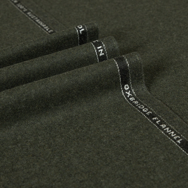 Oxbridge Flannel - Plain Suiting 100% Super 120's Wool