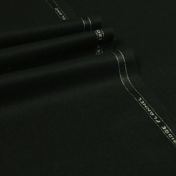 Oxbridge Flannel - Plain Suiting 100% Super 120's Wool