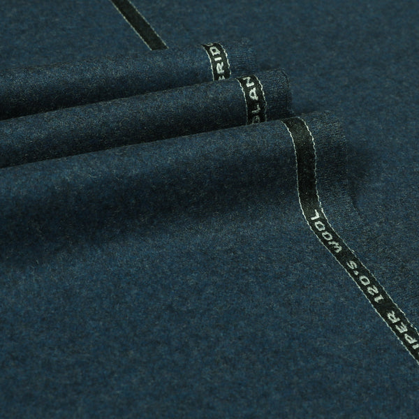 Oxbridge Flannel - Plain Suiting 100% Super 120's Wool