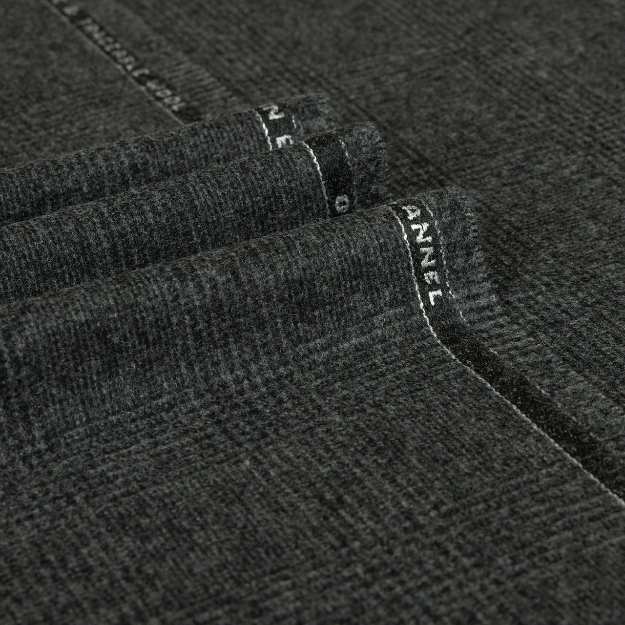Oxbridge Flannel - Glencheck Suiting 100% Super 120's Wool