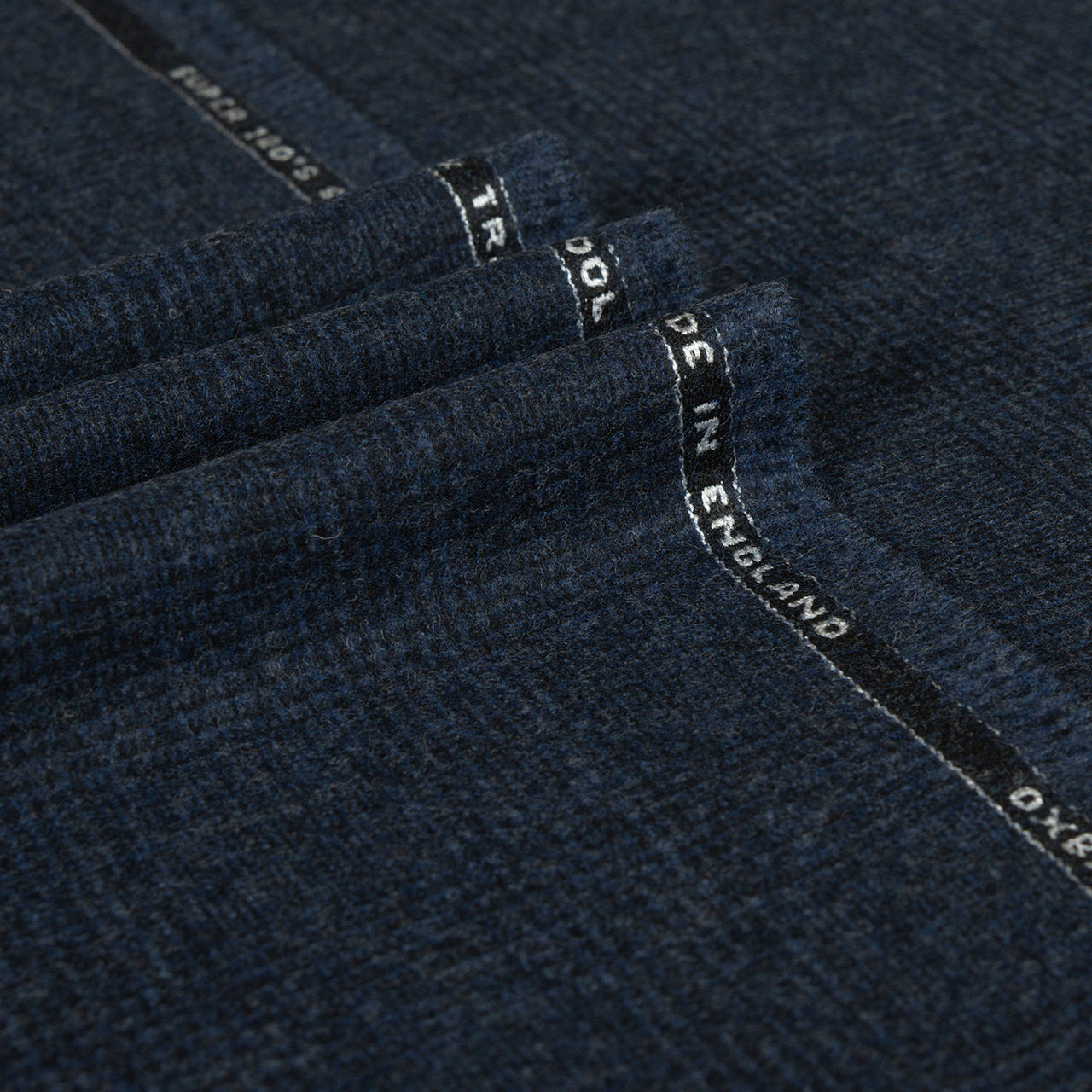 Oxbridge Flannel - Glencheck Suiting 100% Super 120's Wool