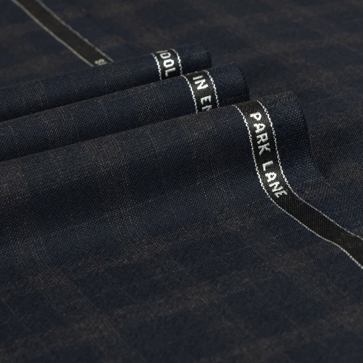 Park Lane Melange Check 100% Super 120's Wool