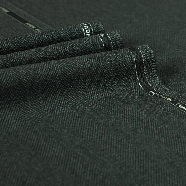 Herringbone 100% Merino Wool Heavy Suiting