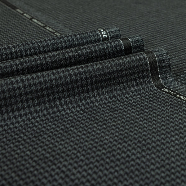 Dogtooth Heavy 100% Merino Wool Heavy Suiting Fabric