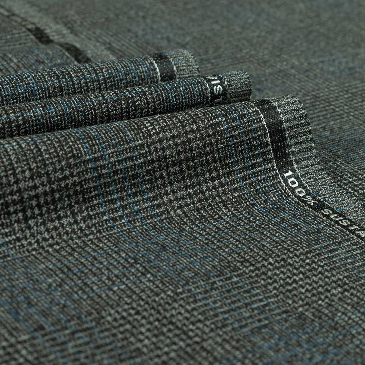 Glen Check 100% Merino Wool Mid Weight Suiting