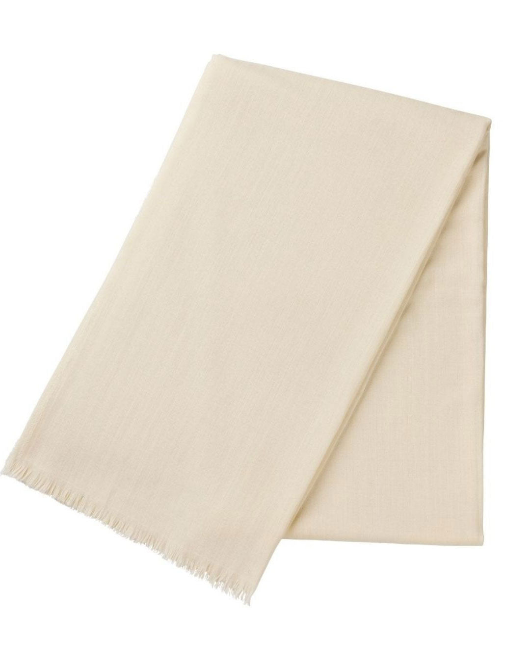 Escorial Herringbone Featherweight Stole - Ecru