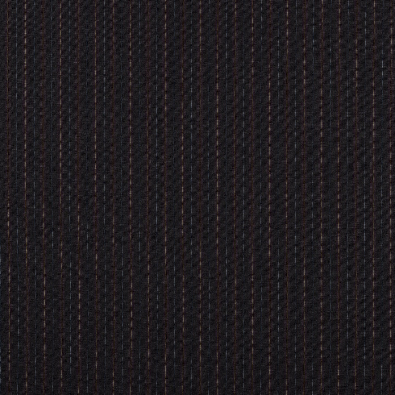 Black Colourful Stripe Kid Mohair Super 100's Wool Suiting Fabric