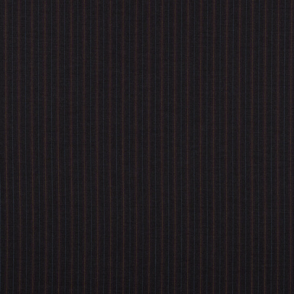 Black Colourful Stripe Kid Mohair Super 100's Wool Suiting Fabric