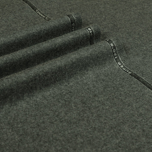 Oxbridge Flannel - Plain Suiting 100% Super 120's Wool