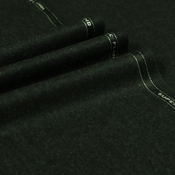 Oxbridge Flannel - Plain Suiting 100% Super 120's Wool