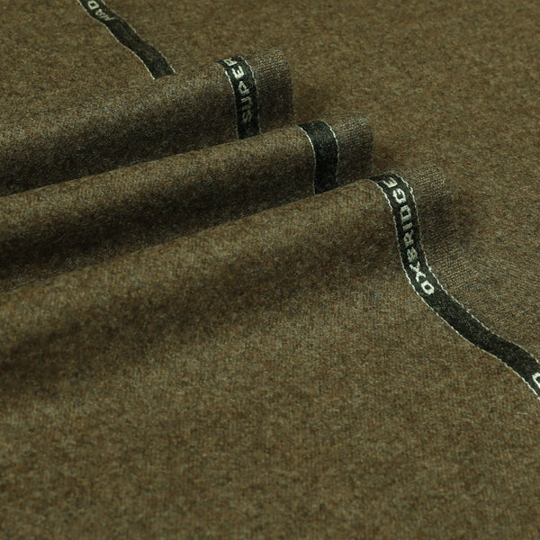 Oxbridge Flannel - Plain Suiting 100% Super 120's Wool