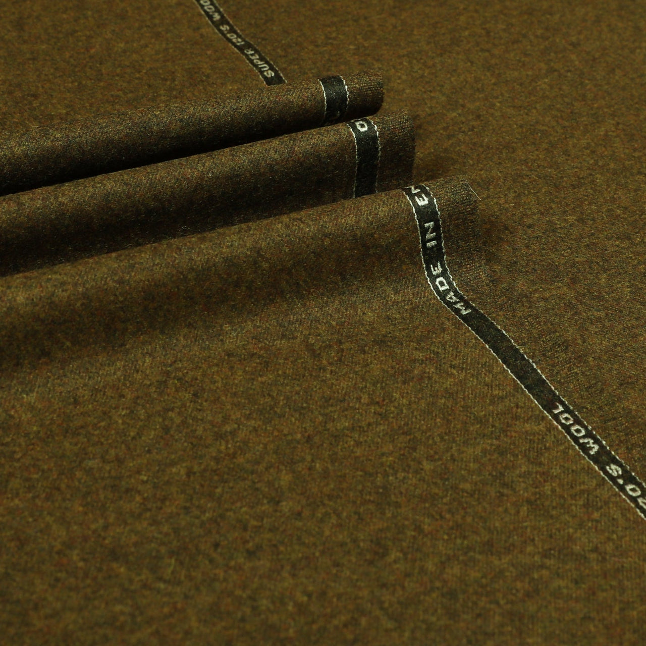 Oxbridge Flannel - Plain Suiting 100% Super 120's Wool