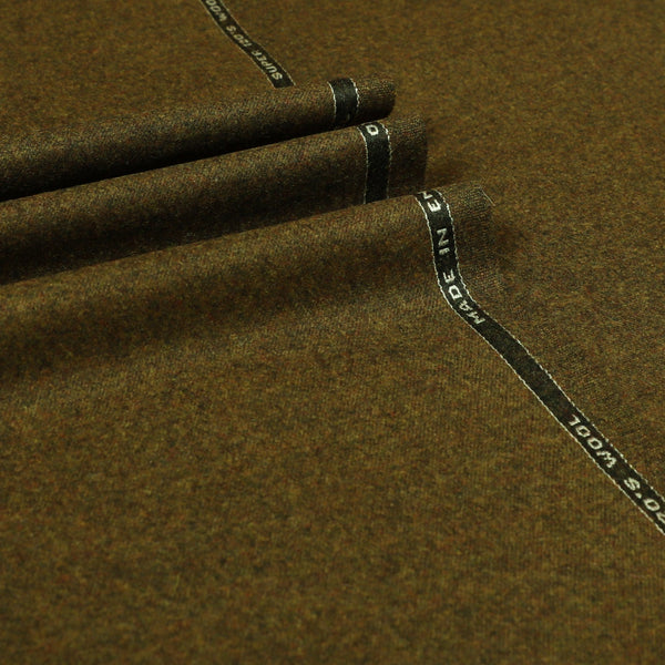 Oxbridge Flannel - Plain Suiting 100% Super 120's Wool