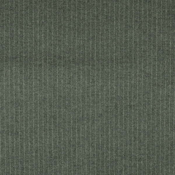 Narrow Chalk Stripe Super 120's Wool Flannel